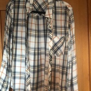 Maurice’s button up plaid